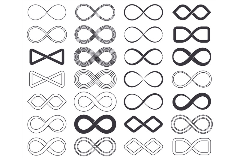 infinity-eternity-unlimited-symbols-limitless-cyclical-emblems-outli