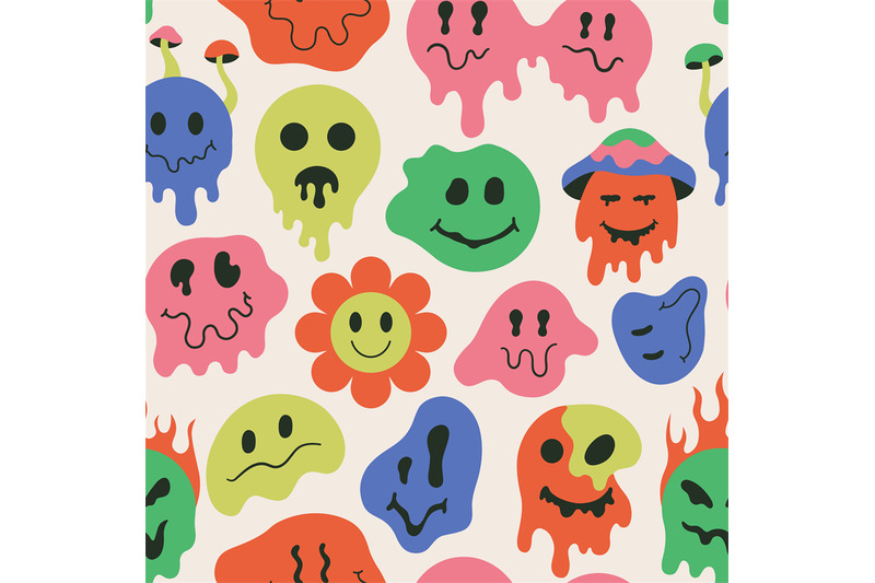 melting-smiling-faces-dripping-groovy-retro-seamless-pattern-retro-d