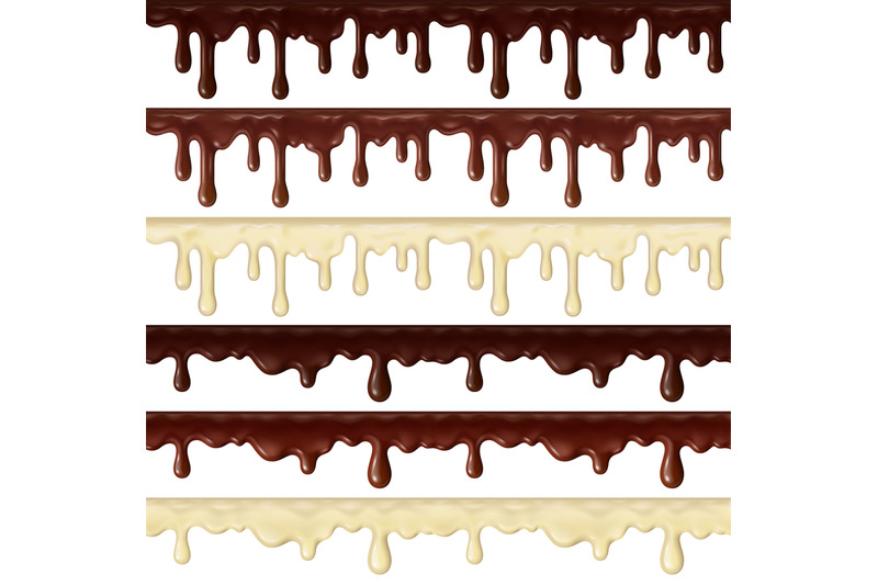 realistic-sweet-chocolate-dripping-flowing-hot-chocolate-borders-del