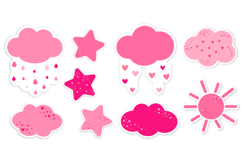 valentine-039-s-rainbow-stickers-rainbow-stickers-printable-png