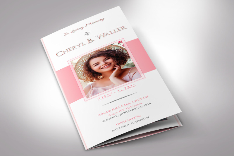 white-pink-trifold-funeral-program-word-publisher-template