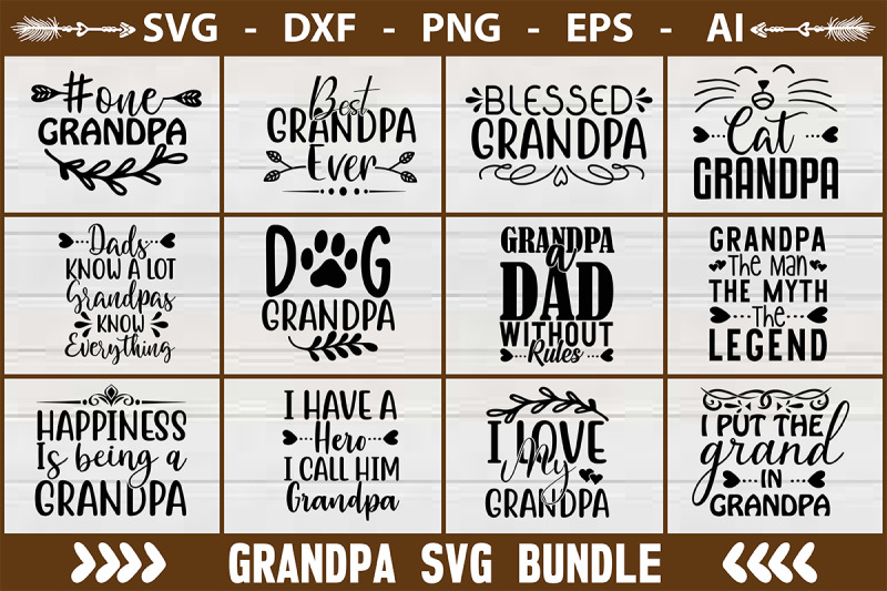 grandpa-svg-bundle