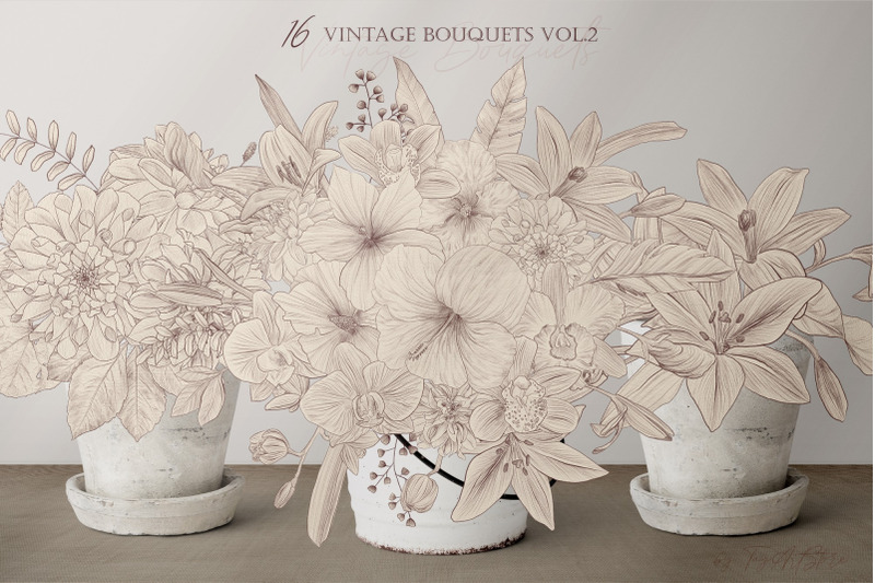 bouquets-vintage-sketch-vol-2-png-flowers-clip-art