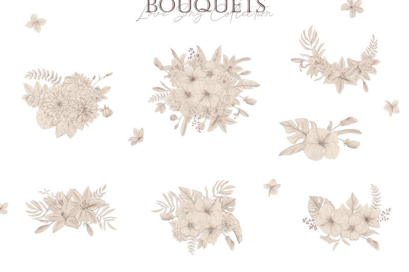 bouquets-vintage-sketch-vol-2-png-flowers-clip-art
