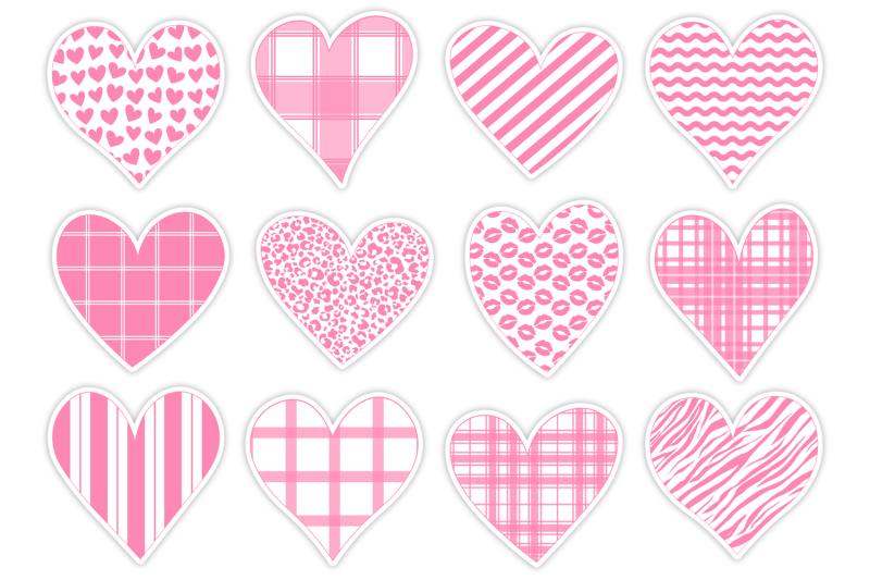 hearts-stickers-valentine-039-s-sticker-stickers-printable-png