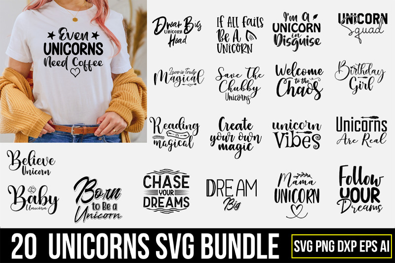 unicorn-svg-bundle