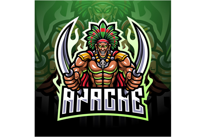 tribal-chief-esport-mascot-logo