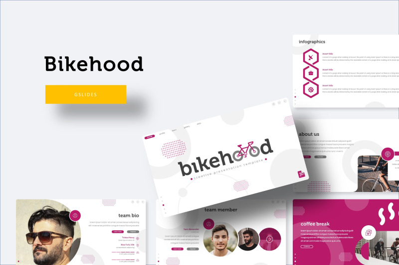 bikehood-google-slide-template