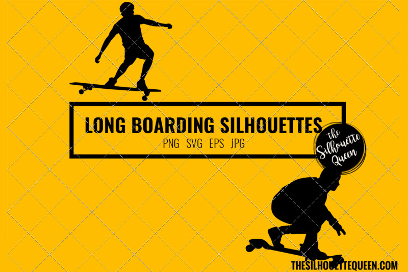 long-boarding-svg-bundle-for-cutting-cut-files-silhouette-studio