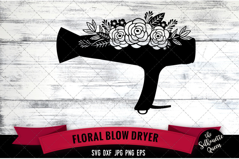 floral-blow-dryer-vector-silhouette-file