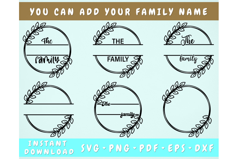 family-name-split-monogram-svg-bundle-6-designs-family-sign-svg