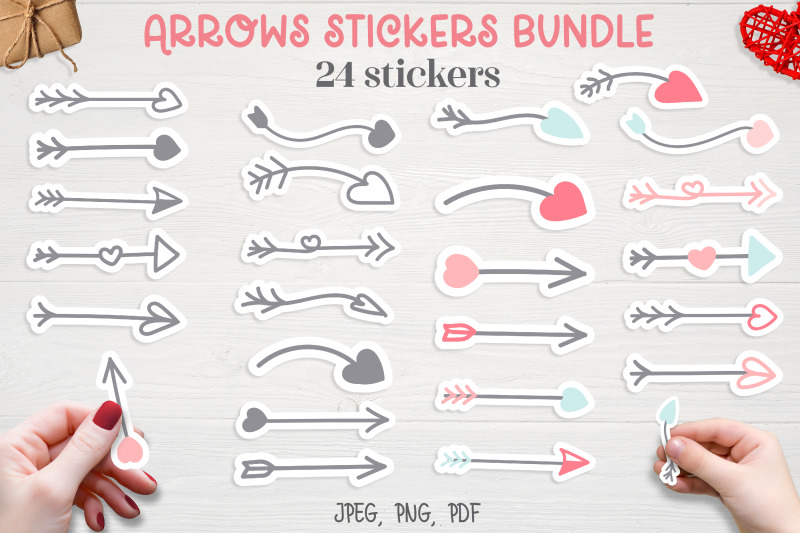 arrows-printable-stickers-bundle-24-designs-png-jpeg-pdf