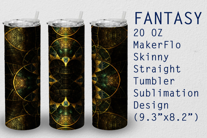 tumbler-straight-20-oz-sublimation-fantasy-wrap-design