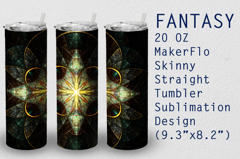 tumbler-straight-20-oz-sublimation-fantasy-wrap-design