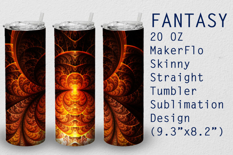 tumbler-straight-20-oz-sublimation-fantasy-wrap-design