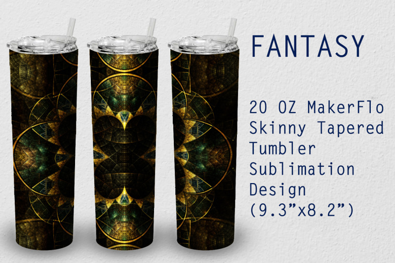 tumbler-tapered-20-oz-sublimation-fantasy-wrap-design