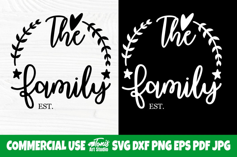 family-monogram-svg-family-last-name-svg-cut-file