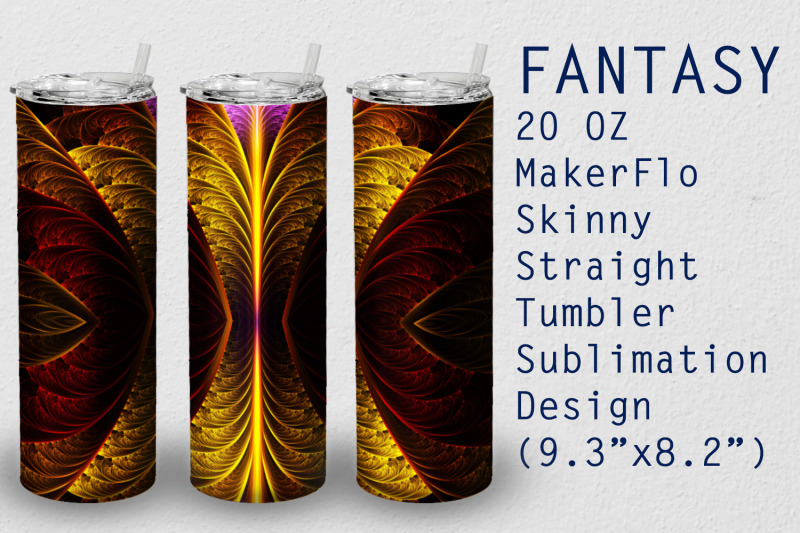 tumbler-straight-20-oz-sublimation-fantasy-wrap-design