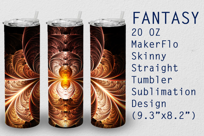 tumbler-straight-20-oz-sublimation-fantasy-wrap-design