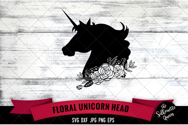 floral-unicorn-head-3-vector-silhouette-file