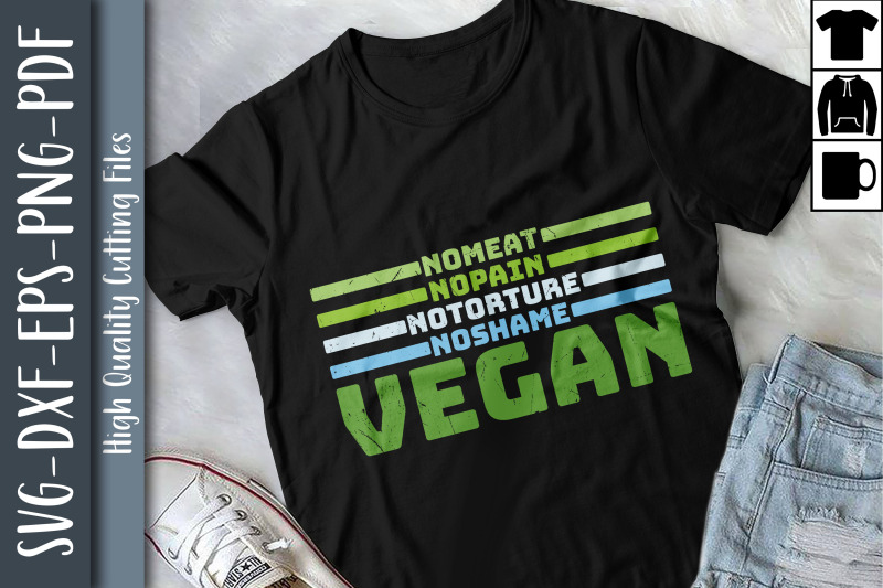 no-meat-no-pain-no-shame-slogan