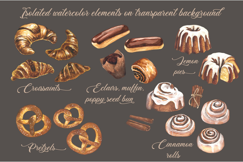 coffee-amp-bakery-clipart-set