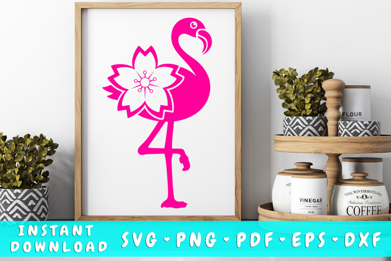 flamingo-lily-svg