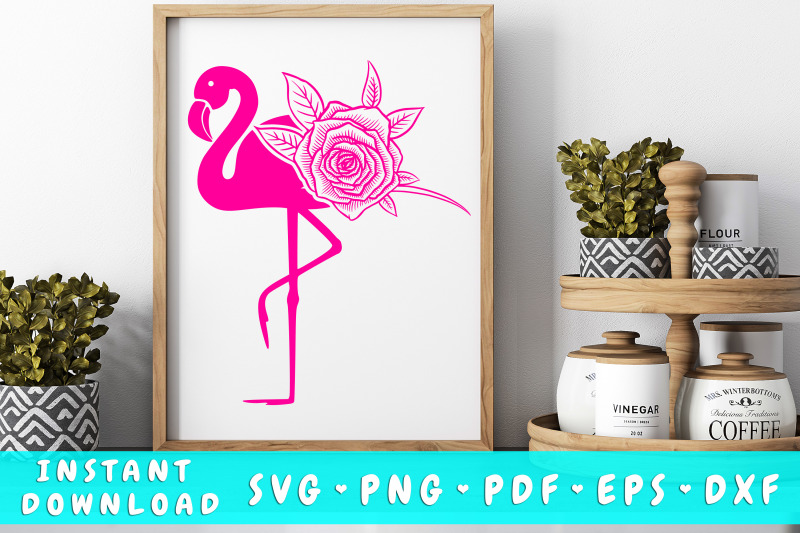 flamingo-rose-svg