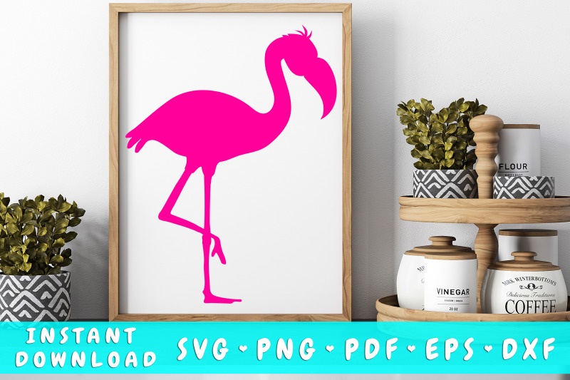 flamingo-svg