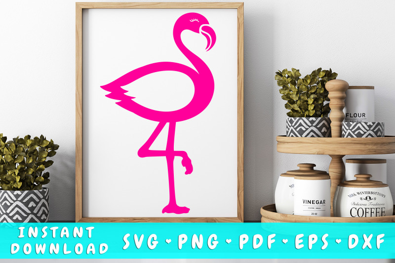 flamingo-svg