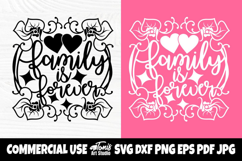 family-is-forever-svg-floral-svg-family-sign-svg