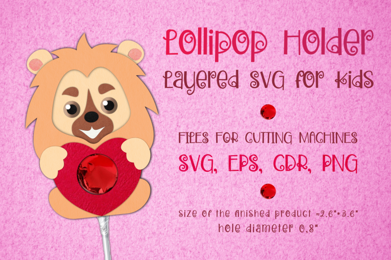 lion-valentine-lollipop-holder-svg