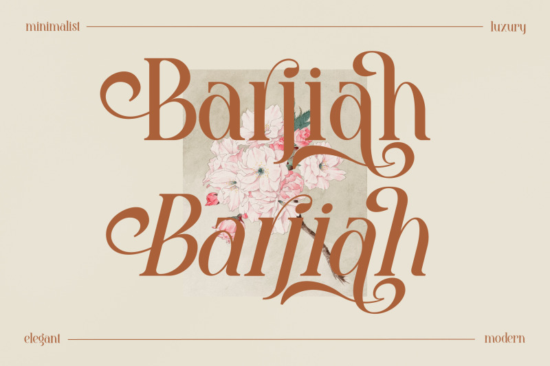 barjiah-typeface