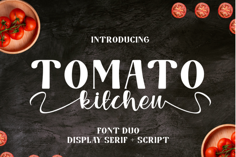 tomato-kitchen-font-duo