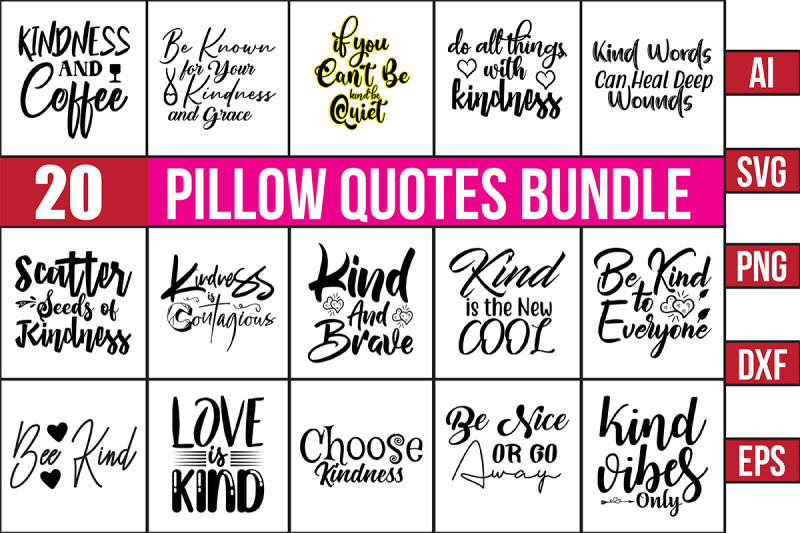 pillow-quotes-svg-bundle