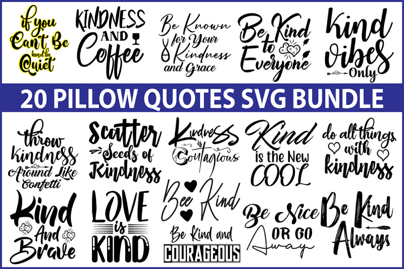 pillow-quotes-svg-bundle