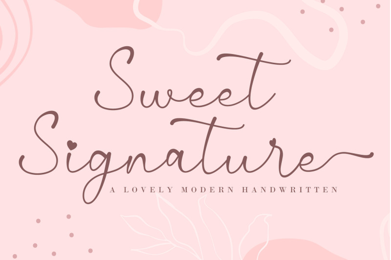 sweet-signature