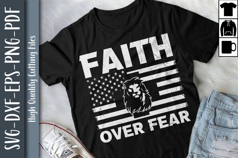 faith-over-fear-religious-lion-of-judah