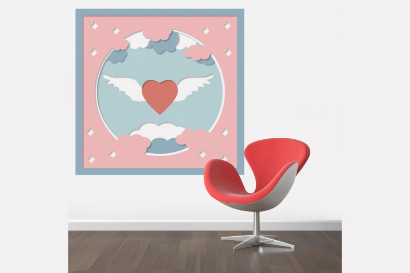 3d-postcard-heart-with-wings-svg-papercut