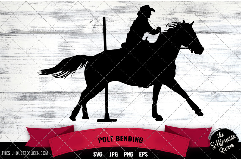 pole-bending-rodeo-cowboy-svg-gymkhana-equestrian-pony-club-svg