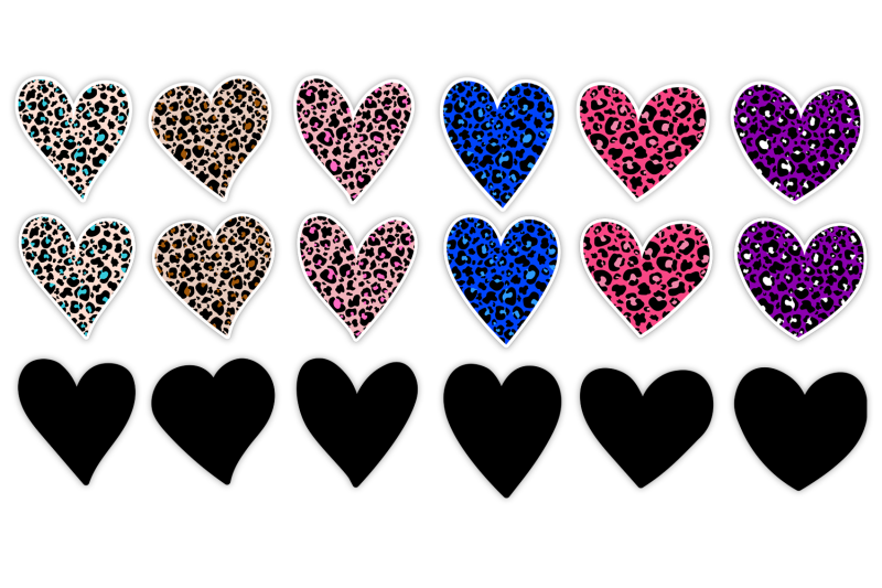 leopard-hearts-stickers-printable-bundle-hearts-sticker-png