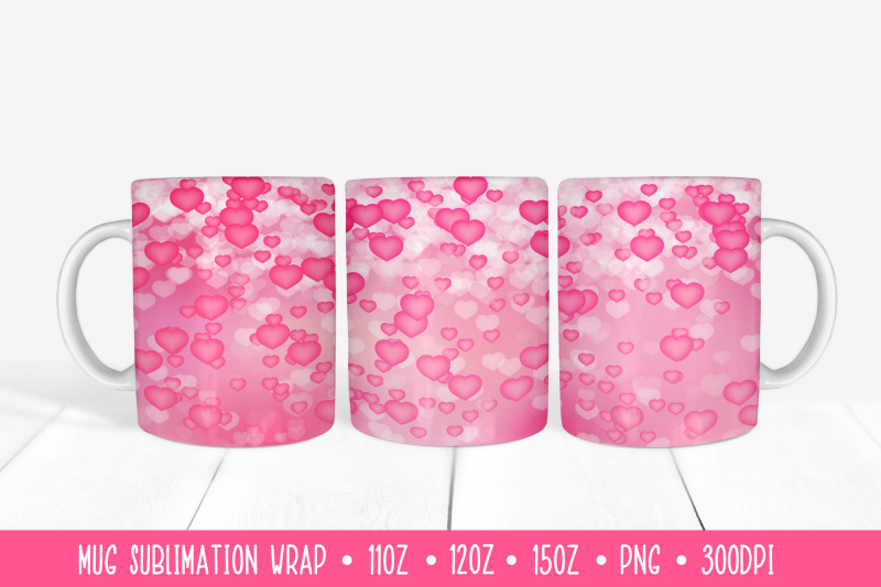 falling-pink-hearts-mug-sublimation-valentines-day-mug-wrap