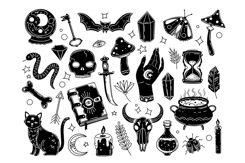 witchcraft-set-drawn-magic-crystals-witch-ball-and-black-cat-human