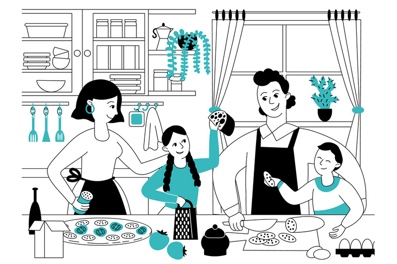 family-cooking-mother-son-cook-parents-and-kids-dinner-prepare-youn