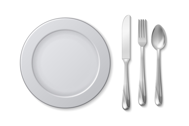 isolated-plate-knife-fork-cutlery-on-napkin-serving-table-restauran