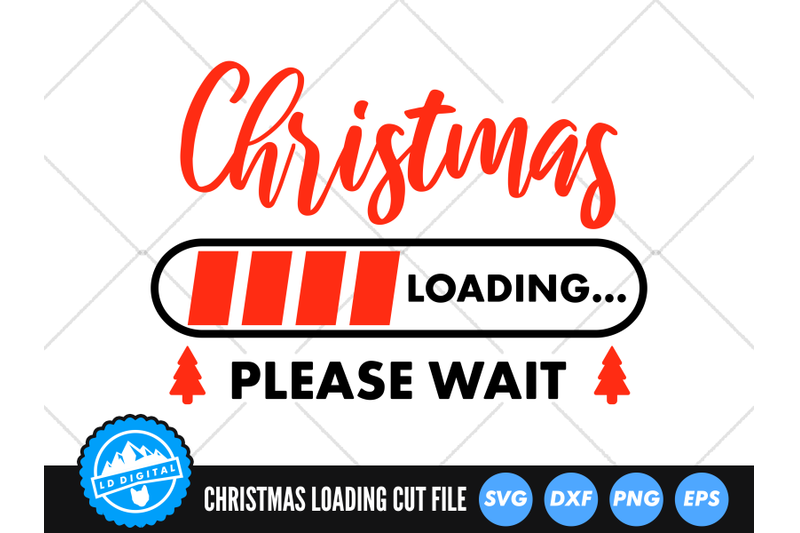 christmas-loading-please-wait-svg-loading-progress-bar-cut-file