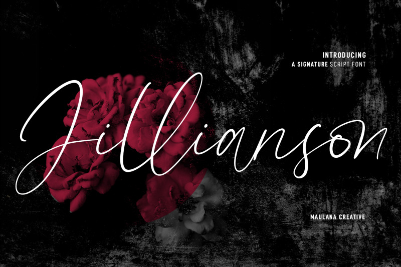 jillianson-fancy-signature-font