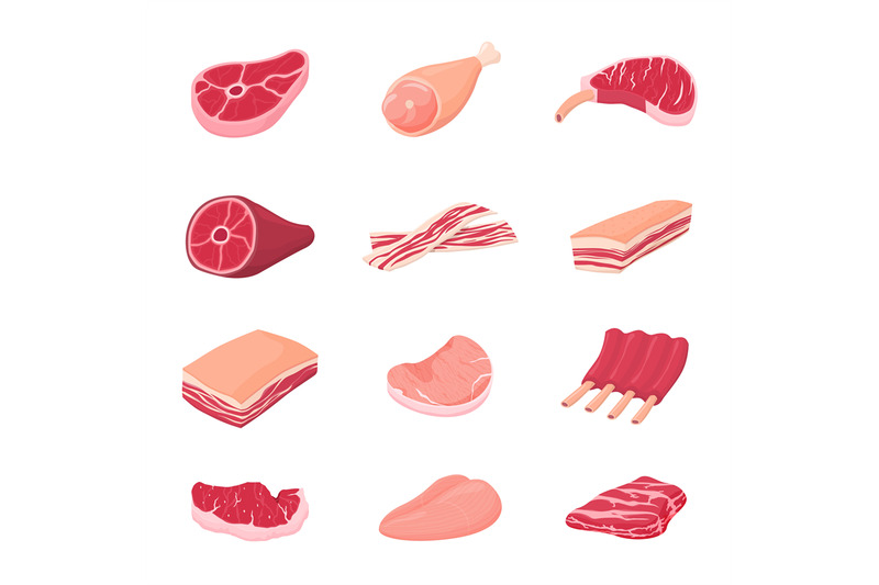 meat-products-fresh-tasty-meats-isolated-raw-beef-pork-ribs-chicken