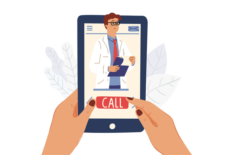 call-to-doctor-medical-online-help-sos-smartphone-command-hospital