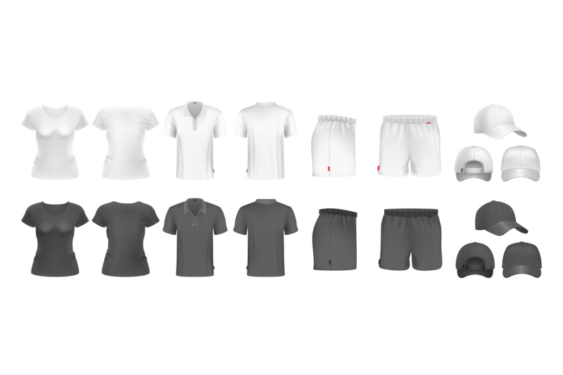 realistic-sport-uniform-mockup-male-female-t-shirt-shorts-and-caps-b